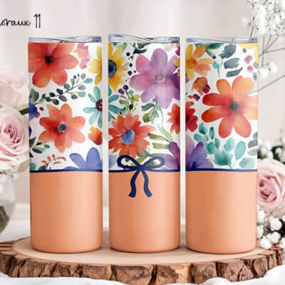 Tumbler Rêves Floraux