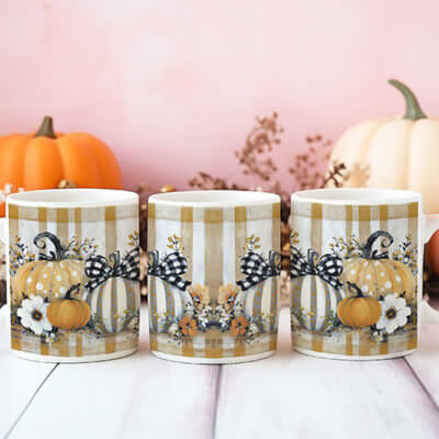 Mug Automne "Chic Citrouille"