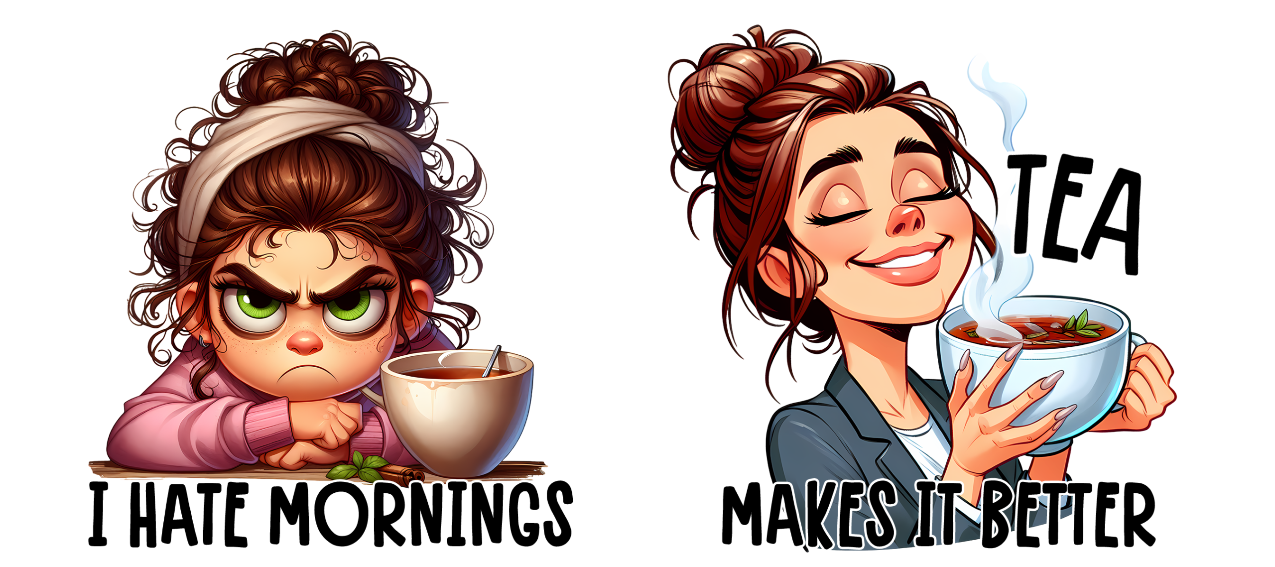 Tasse "Avant/Après Café" – Le Secret de votre Matinée Réussie! – Image 50