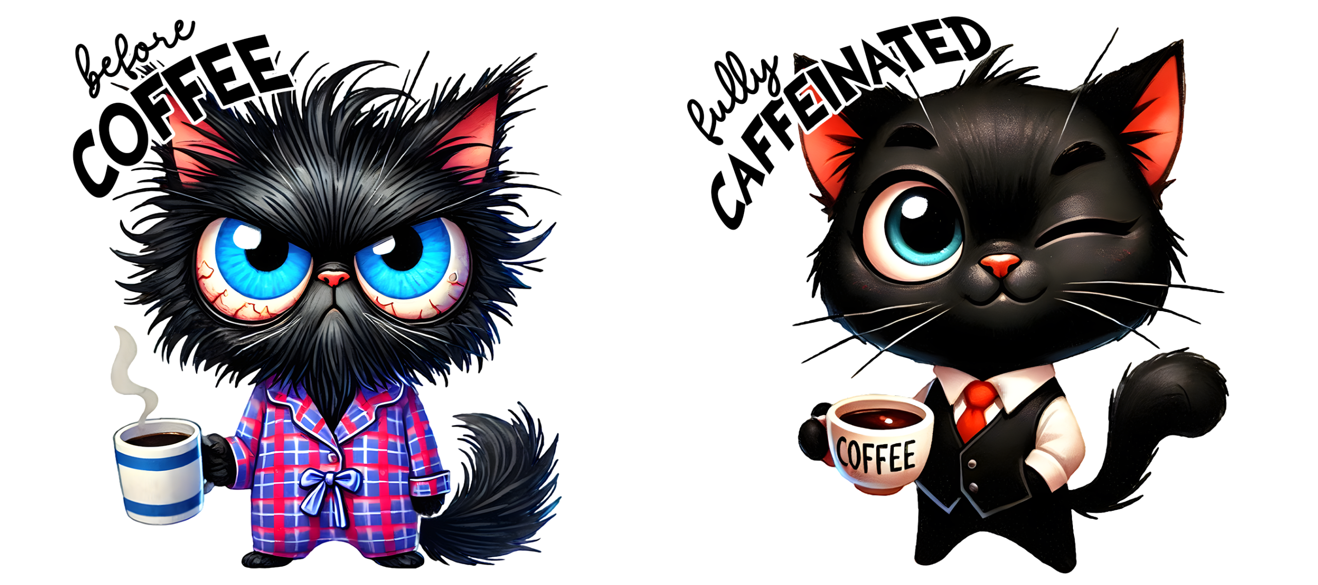 Tasse "Avant/Après Café" – Le Secret de votre Matinée Réussie! – Image 62