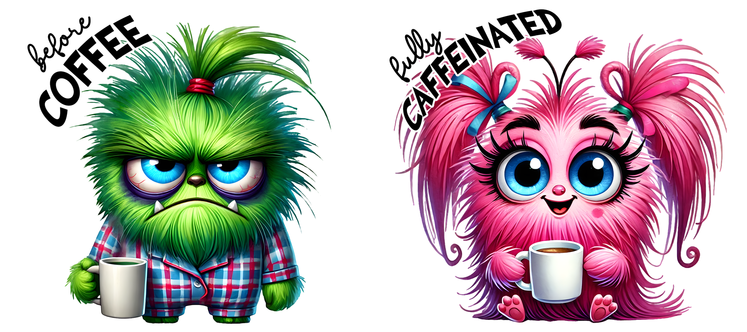 Tasse "Avant/Après Café" – Le Secret de votre Matinée Réussie! – Image 60