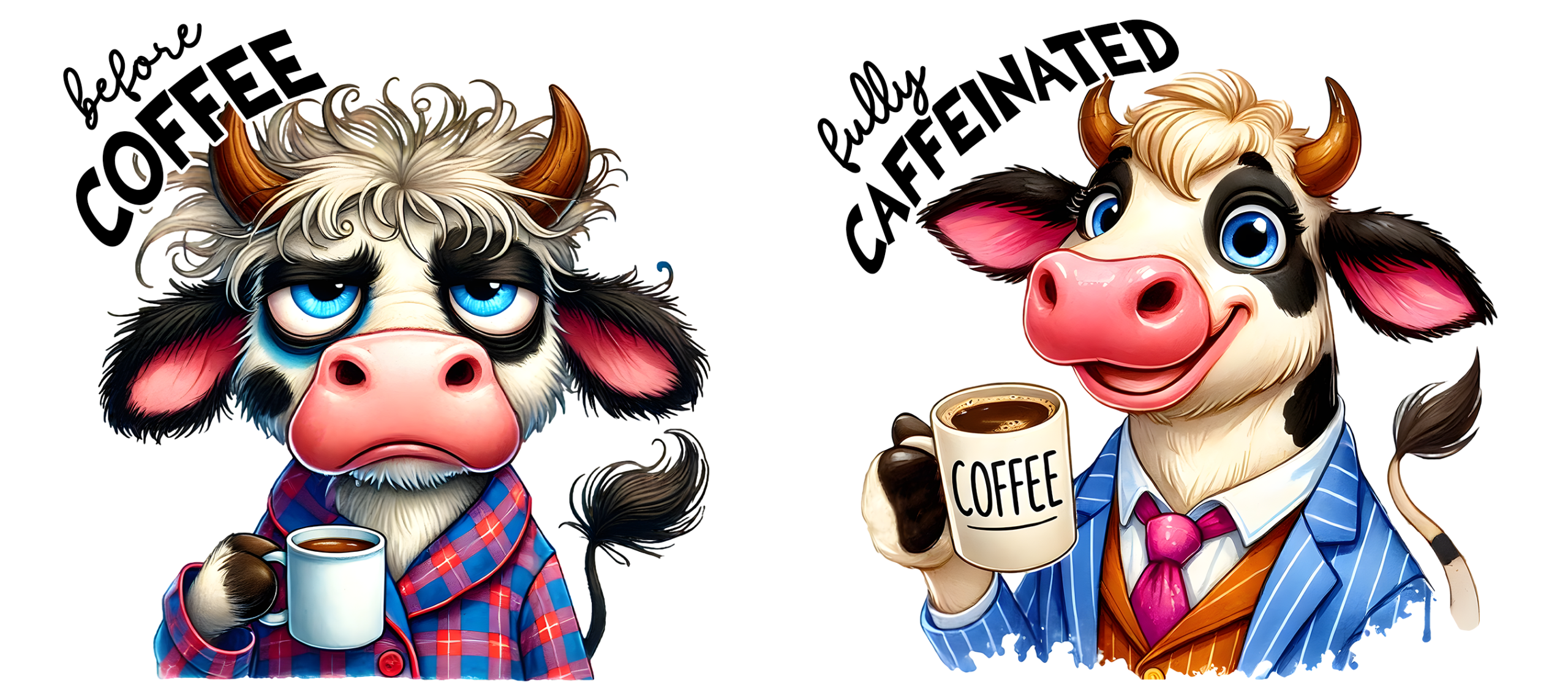 Tasse "Avant/Après Café" – Le Secret de votre Matinée Réussie! – Image 58