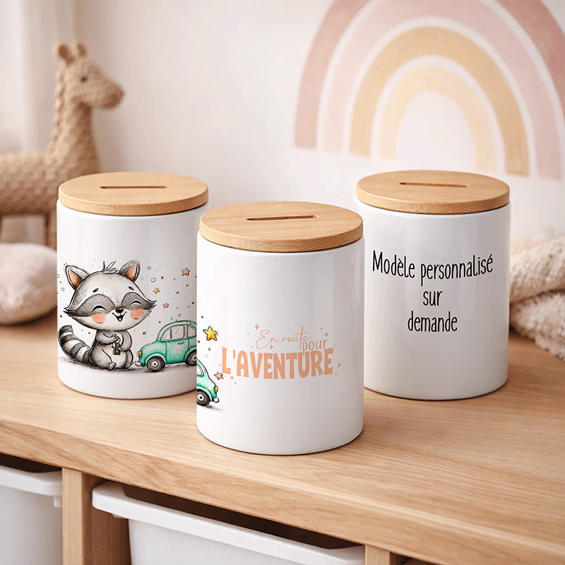 Tirelire "En route pour l'Aventure" – Le Raton Pilote – Image 4