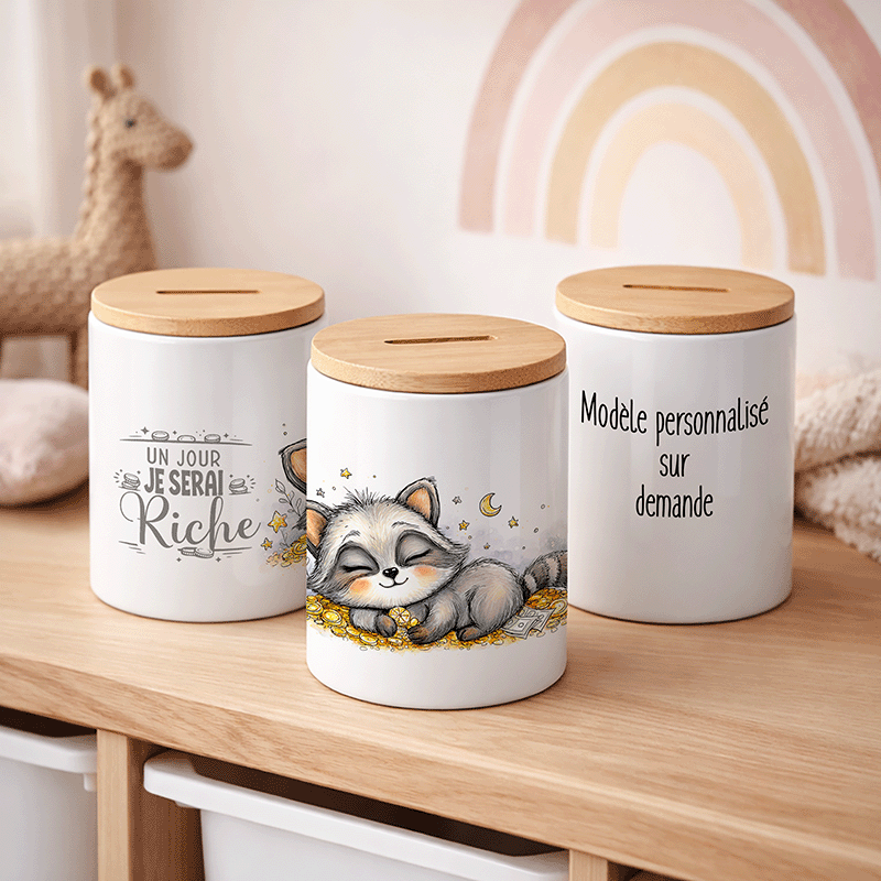 Tirelire "Un jour, je serai riche !" – L'Humour Ambitieux – Image 4