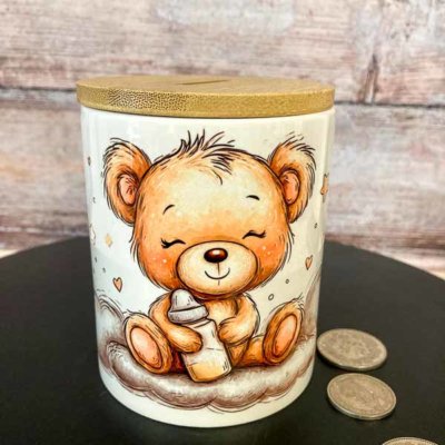 Les Zuniques : Ma première tirelire (Version Ours XL) 🧸