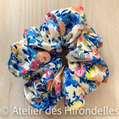 Chouchou en satin - Estelle